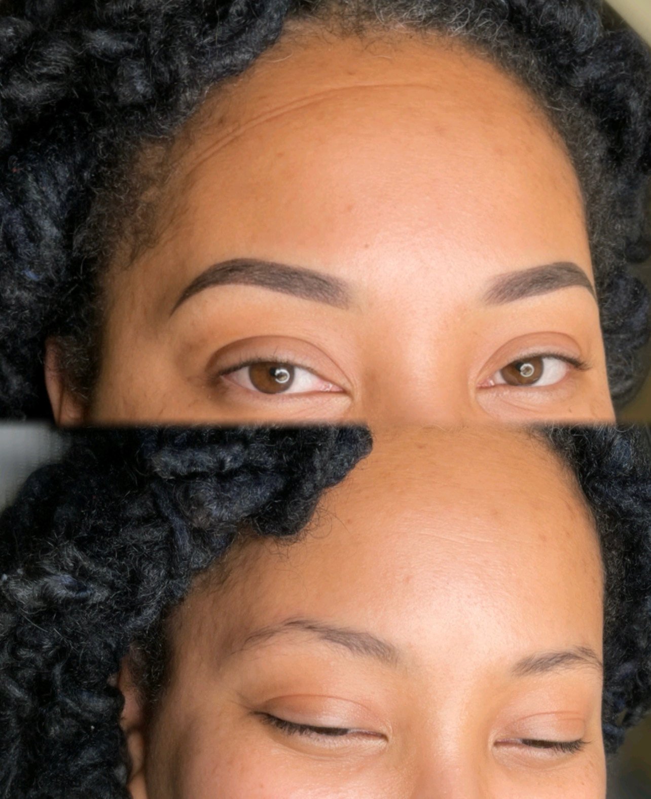 eyebrow before and after 8