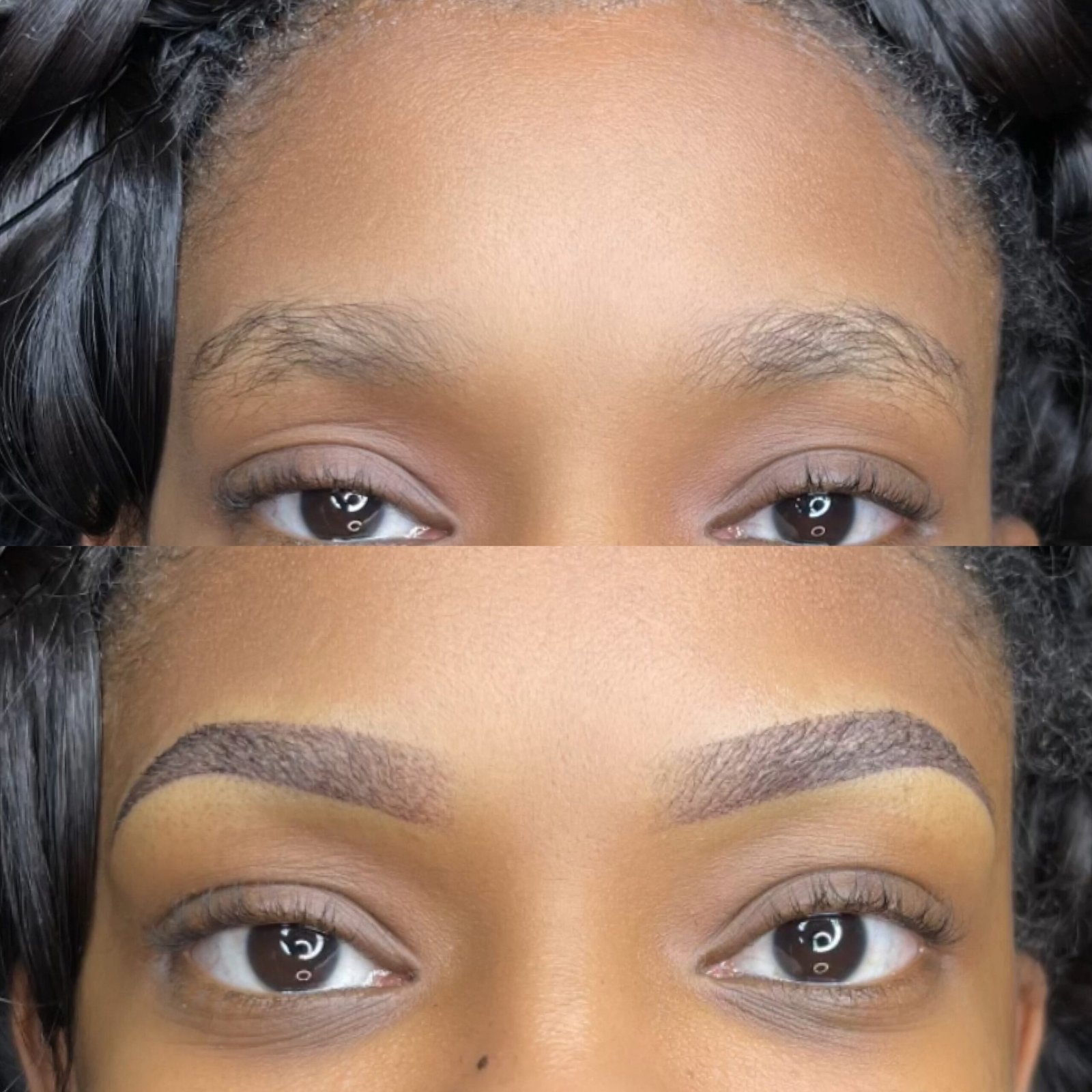 PMU eyebrows